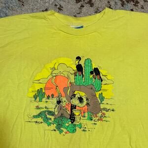 Vintage Off The Top Funny Western Shirt Size XL 90s Rio Bravo Cantina Nashville